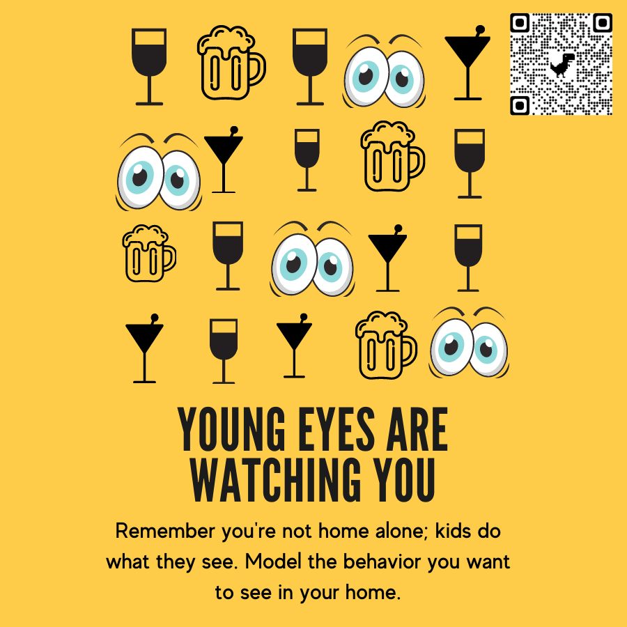 Young eyes are watching you